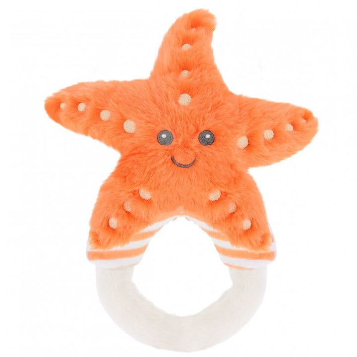 Keeleco TOYS Keeleco Squishy Starfish Ring Rattle - 14cm