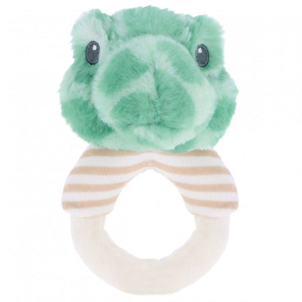 Keeleco TOYS Keeleco Terry Turtle Ring Rattle - 14cm