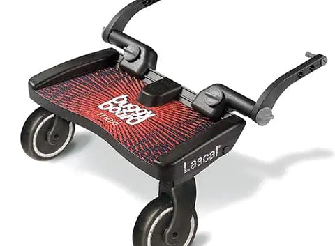 Lascal Buggy Boards Lascal BuggyBoard Maxi -  Red (Grey Fittings)
