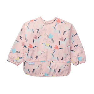 Loulou Lollipop Bibs Loulou Lollipop Long Sleeve Bib - Unicorn Ballet
