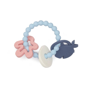 Loulou Lollipop Pacifiers & Teethers Loulou Lollipop Teething Charms - Sarah Shark