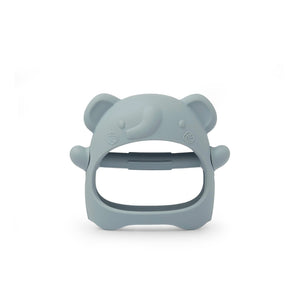 Loulou Lollipop Pacifiers & Teethers Loulou Lollipop Teething Mitt - Elephant