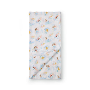 Loulou Lollipop Swaddle Loulou Lollipop Muslin Swaddle - Mermaids