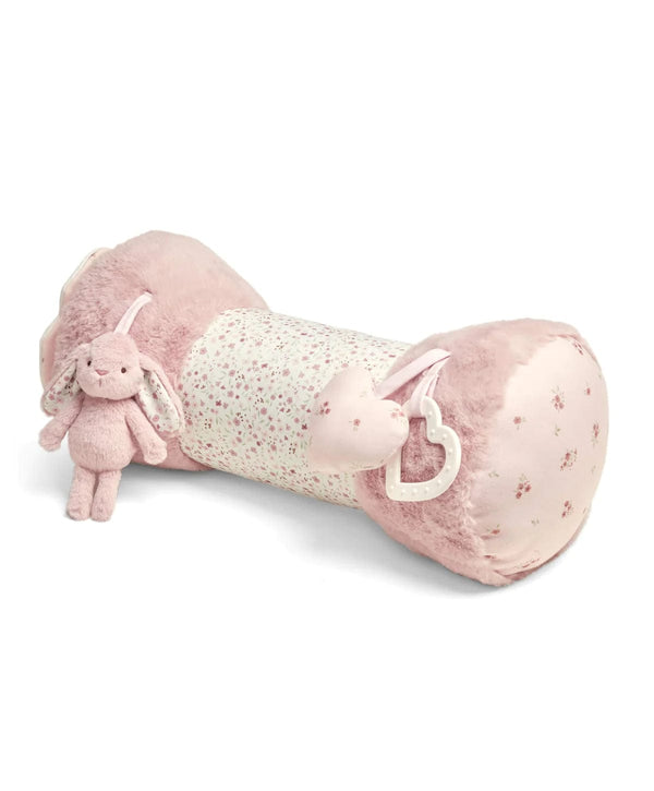 Mamas and Papas TOYS Mamas & Papas Tummy Time Roll -  Welcome to the World, Bunny Pink