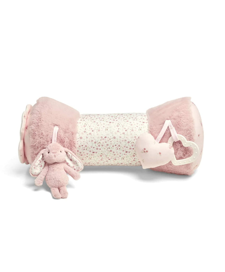 Mamas and Papas TOYS Mamas & Papas Tummy Time Roll -  Welcome to the World, Bunny Pink