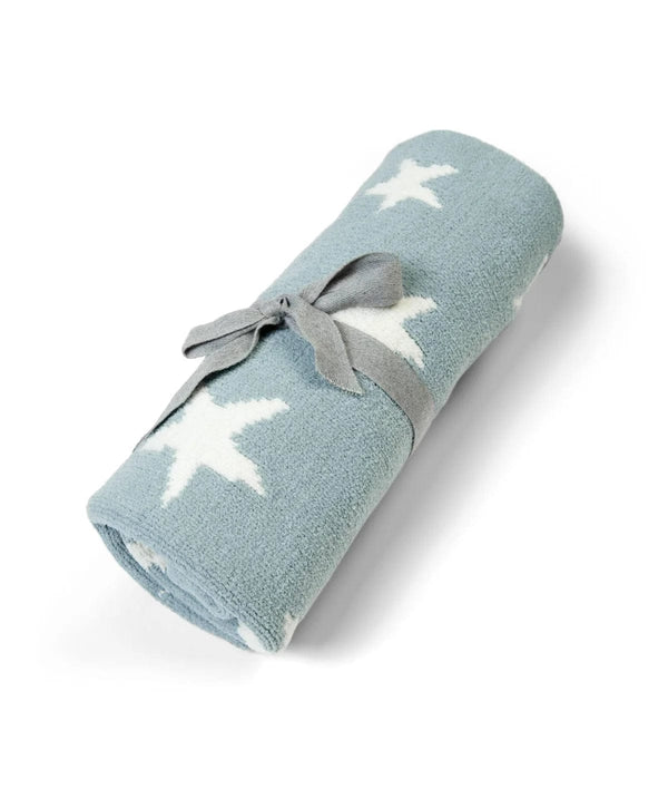 Mamas & Papas Blankets Mamas & Papas Chenille Blanket - Blue Star
