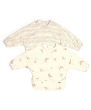 Mamas & Papas Clothing Mamas & Papas Long-sleeved Bibs (2 Pack) - Bonjour Bebe