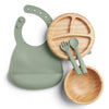 Mamas & Papas Nursing & Feeding Mamas & Papas First Mealtime Bamboo Set - Kiwi