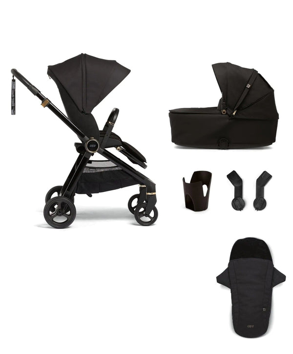 Mamas & Papas Prams & Pushchairs Mamas & Papas Strada 5 Piece Bundle - Black Diamond