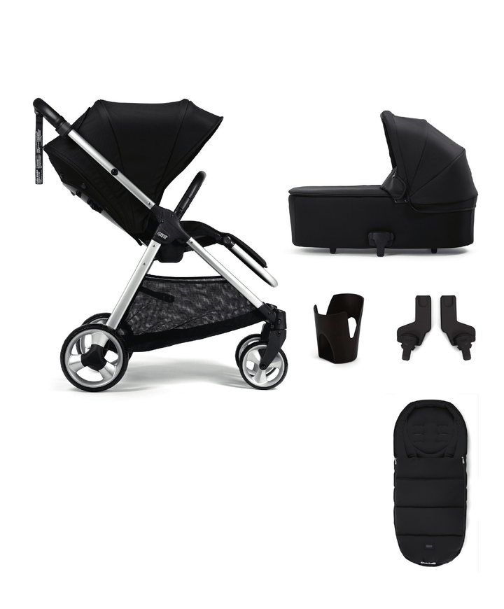 Mamas & Papas Pushchairs Mamas & Papas Flip XT2, 5 Piece Basic Bundle - Black