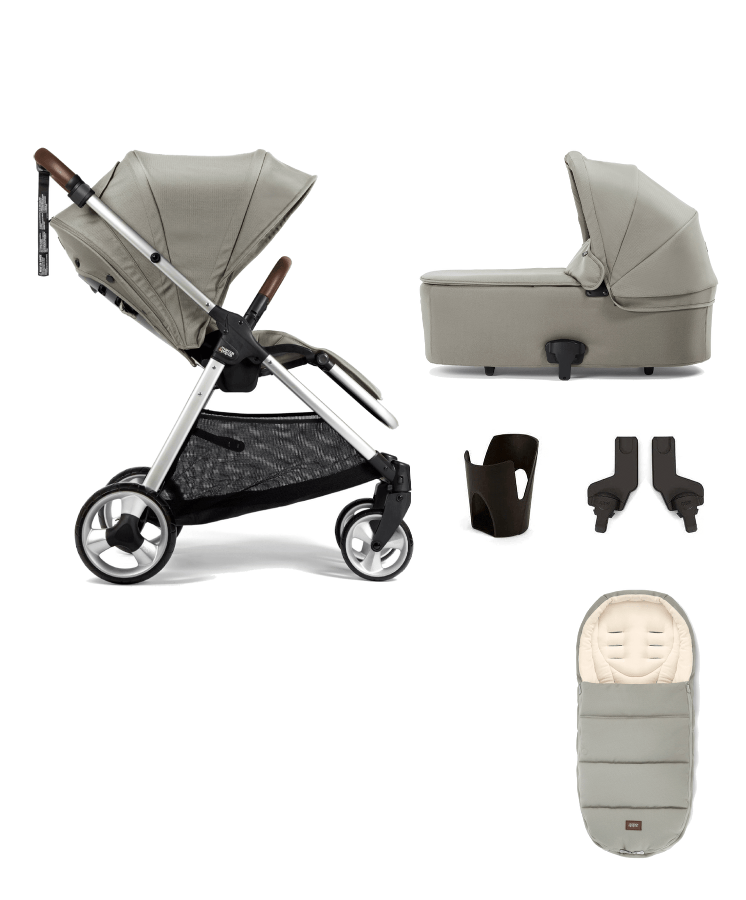 Flip store x2 pushchair