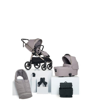 Mamas & Papas Pushchairs Mamas & Papas Ocarro 2 Essential Bundle - Moonstone Grey