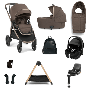 Mamas & Papas Pushchairs Mamas & Papas Ocarro 2 (Pebble 360 PRO2, Non-Slide) Travel System - Crema