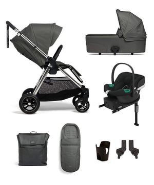 Mamas & Papas Travel Systems Mamas & Papas Flip XT3, Aton B2 Travel System - Harbour Grey