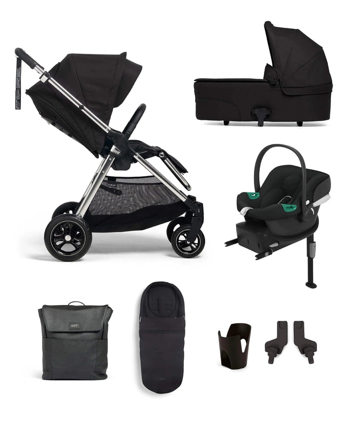 Mamas & Papas Travel Systems Mamas & Papas Flip XT3 Aton B2 Travel System - Slated Navy