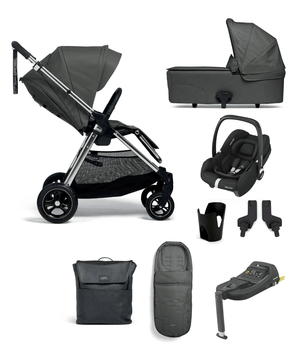 Mamas & Papas Travel Systems Mamas & Papas Flip XT3, Cabriofix i-Size Travel System - Harbour Grey