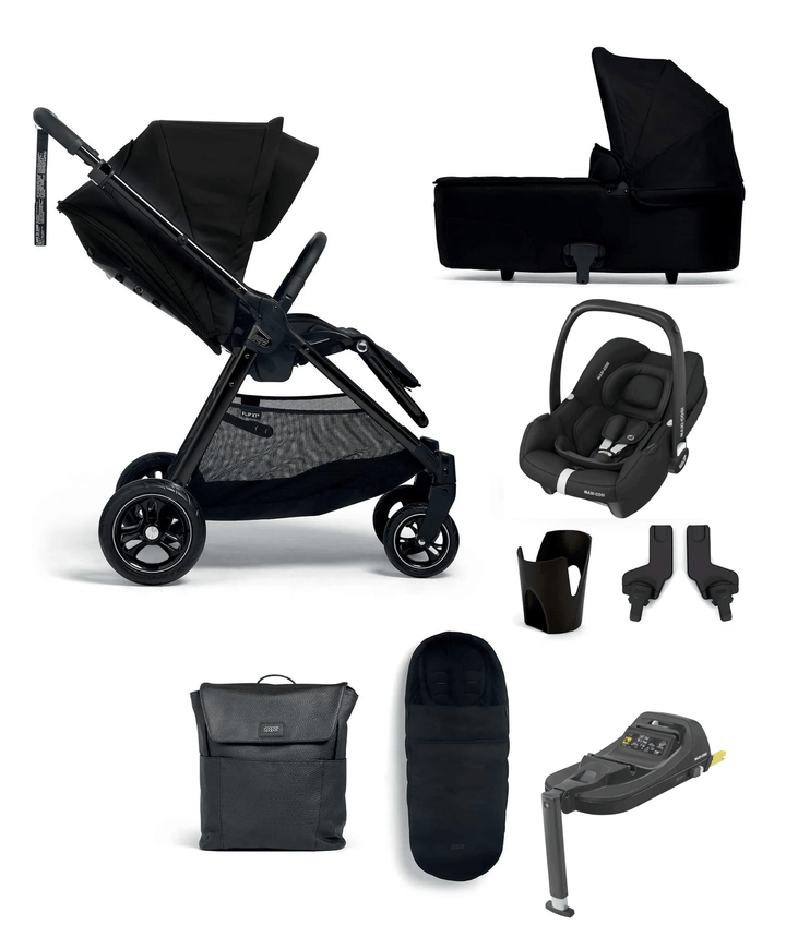 Mamas & Papas Travel Systems Mamas & Papas Flip XT3 CabrioFix i-Size Travel System - Ink