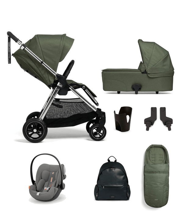 Mamas & Papas Travel Systems Mamas & Papas Flip XT3 (Cloud G Plus) Travel System - Juniper (No Base)