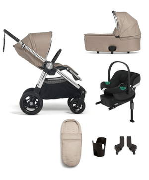 Mamas & Papas Travel Systems Mamas & Papas Ocarro Aton B2 Travel System - Biscuit