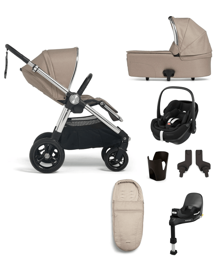 Mamas & Papas Travel Systems Mamas & Papas Ocarro Pebble 360 PRO Travel System - Biscuit