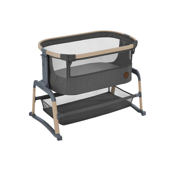 Maxi Cosi Bedside Cribs Maxi Cosi Iora Air with Bedsheets - Beyond Graphite