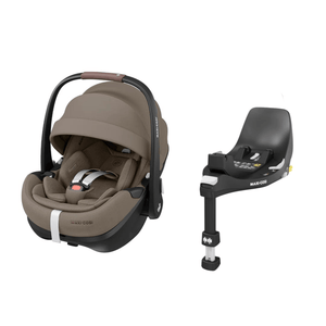 Maxi Cosi Car Seat & Base Maxi Cosi Pebble 360 PRO 2 Car Seat and Base - Twillic Truffle