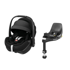 Maxi Cosi Car Seat & Base Maxi Cosi Pebble 360 PRO 2 Car Seat (NON-Slide) and Base - Twillic Black