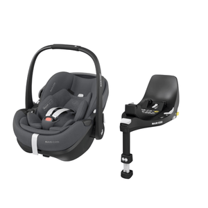 Maxi Cosi Car Seat & Base Maxi Cosi Pebble 360 PRO 2 Car Seat (NON-Slide) and Base - Twillic Graphite