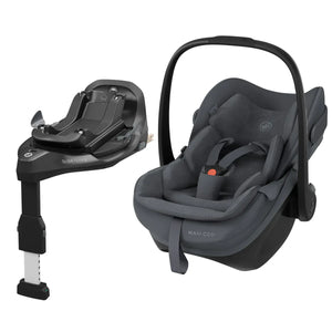 Maxi Cosi Car Seat & Base Maxi Cosi Pebble Slide Pro Car Seat and Base - Moon Graphite