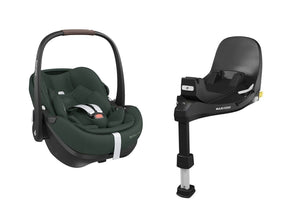 Maxi Cosi Car Seat Maxi Cosi Pebble 360 PRO 2 Car Seat and Base - Twillic Green