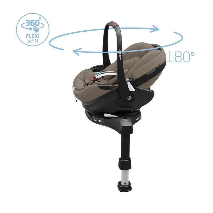 Maxi Cosi Car Seat Maxi Cosi Pebble 360 PRO 2 Car Seat and Base - Twillic Truffle