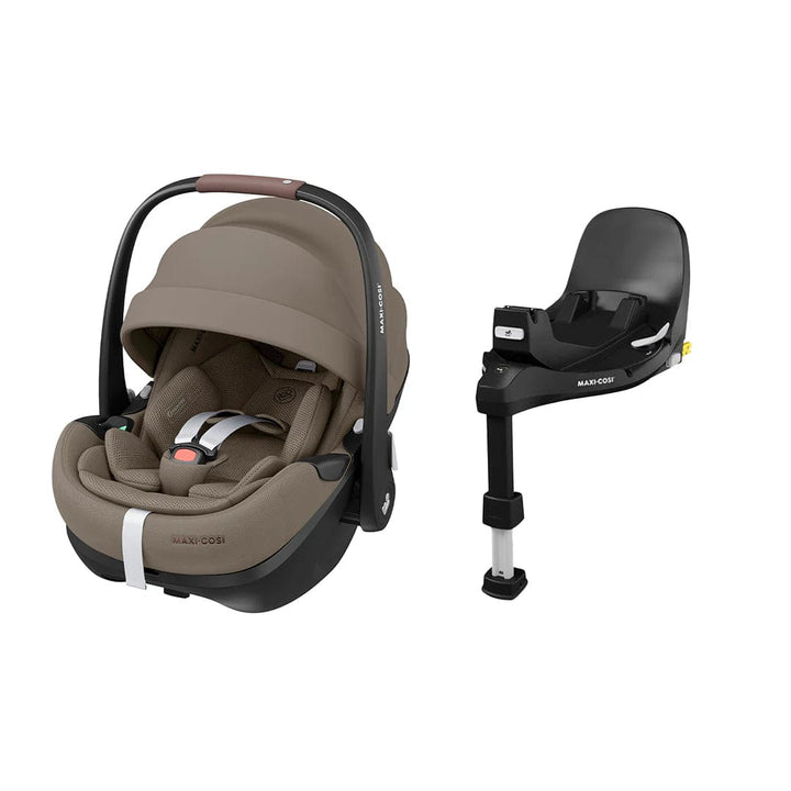 Maxi Cosi Car Seat Maxi Cosi Pebble 360 PRO 2 Car Seat and Base - Twillic Truffle