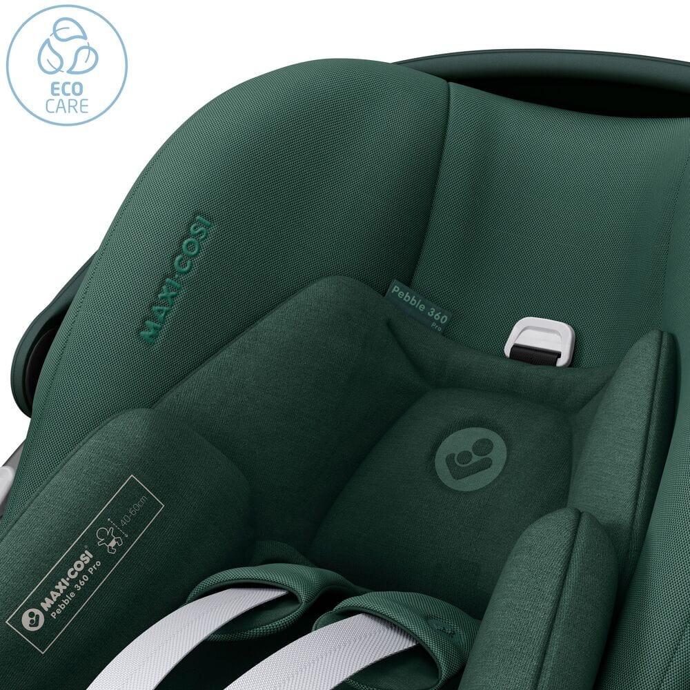 Maxi-Cosi Pebble 360 Pro Car Seat | Essential Green | Birth to 15