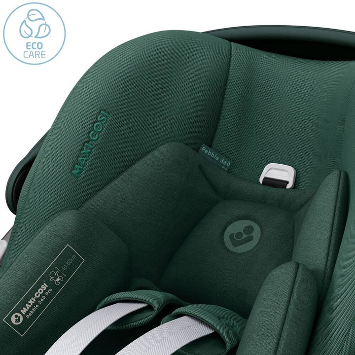 Maxi Cosi Car Seats Maxi Cosi Pebble 360 PRO Car Seat and Base - Essential Green