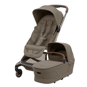 Maxi Cosi Compact Strollers Maxi Cosi Fame Cabin Stroller & Carrycot - Oak Truffle