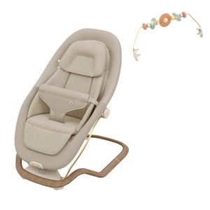 Maxi Cosi Home Equipment Maxi Cosi Dove Pro Bouncer & Toy - Elegance Beige