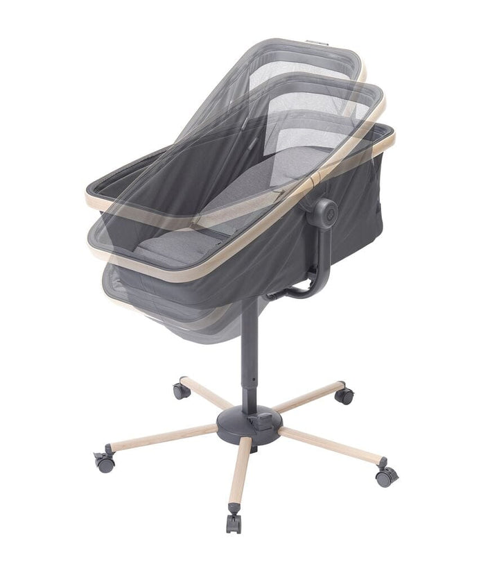 Maxi Cosi Moses Baskets Maxi Cosi Alba All-in-One Bassinet, Recliner and Highchair - Beyond Graphite