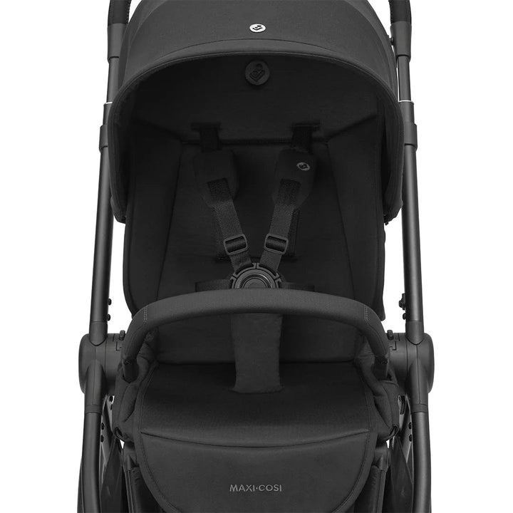 Maxi Cosi Prams & Pushchairs Maxi Cosi Oxford Pushchair 7 Pieces Essential Bundle - Twillic Black