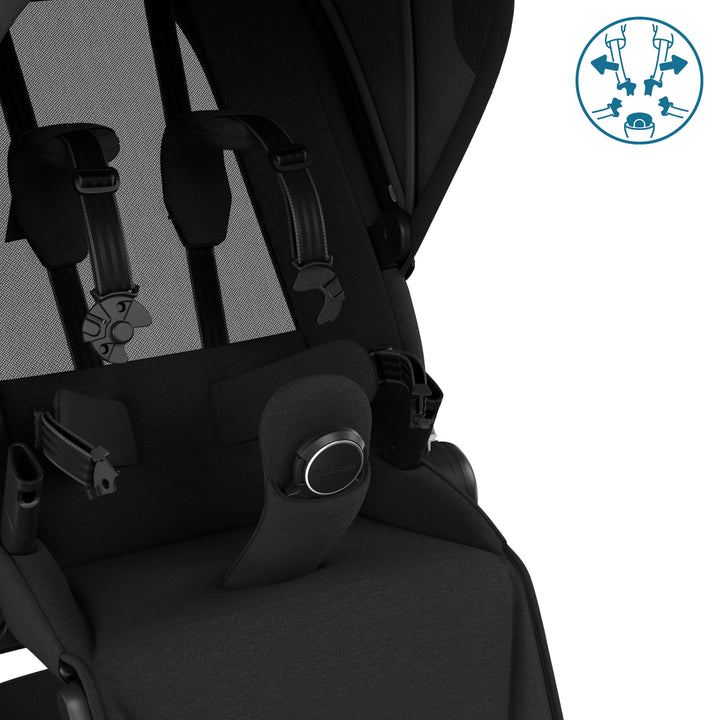 Maxi Cosi Travel Systems Maxi Cosi FAME 10 Piece Premium Bundle - Twillic Black