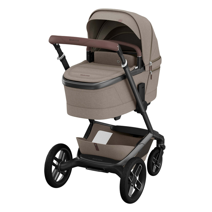 Maxi Cosi Travel Systems Maxi Cosi FAME 10 Piece Premium Bundle - Twillic Truffle (with Black Wheels)