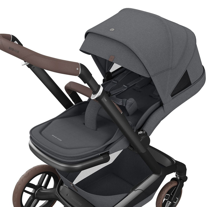 Maxi Cosi Travel Systems Maxi Cosi FAME 9 Piece Complete Bundle - Twillic Graphite