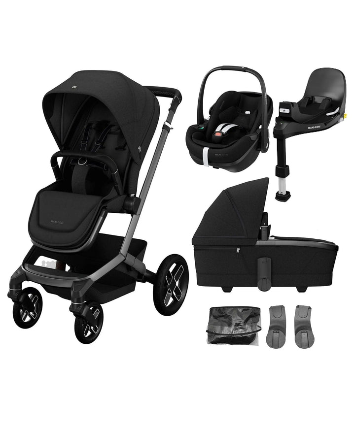 Maxi Cosi travel systems Maxi Cosi FAME Travel System - Twillic Black