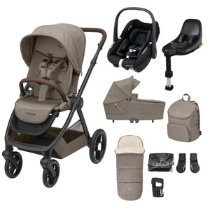 Maxi Cosi Travel Systems Maxi Cosi Oxford+ (Pebble 360) Travel System - Twillic Truffle