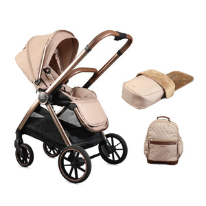 Mee-go Car Seat Adaptors Mee-go Cocoon Pushchair - Toffee