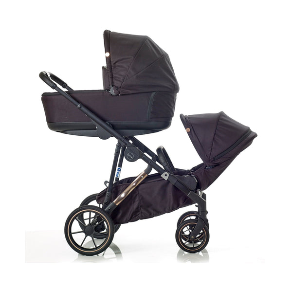 Mee-go Prams & Pushchairs Mee-go Uno Plus 2in1 Pushchair - Black/Rose