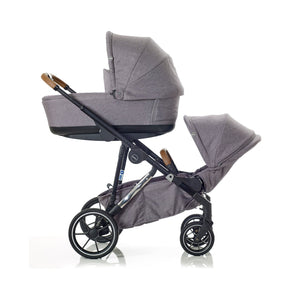 Mee-go Prams & Pushchairs Mee-go Uno Plus 2in1 Pushchair - Grey/Chrome