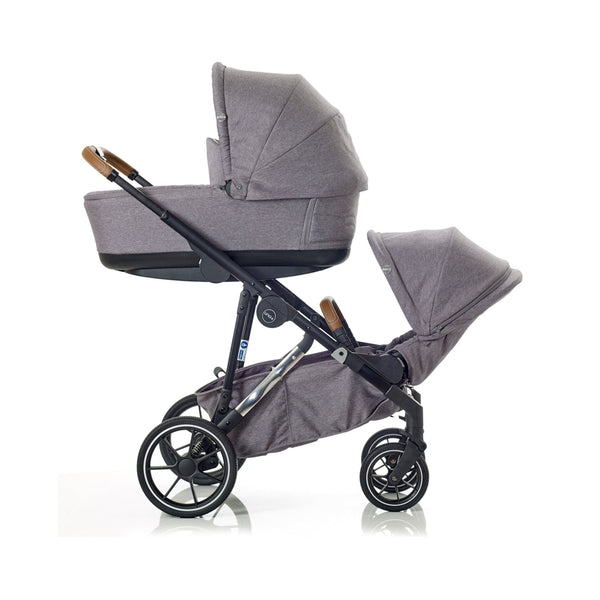 Mee-go Prams & Pushchairs Mee-go Uno Plus 2in1 Pushchair - Grey/Chrome