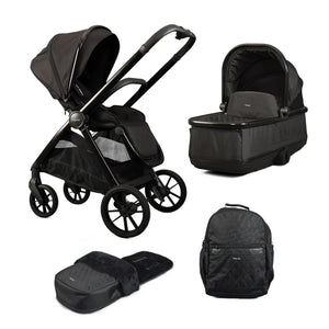 Mee-go Pushchairs Mee-go Cocoon 2in1 Stroller - Liquorice