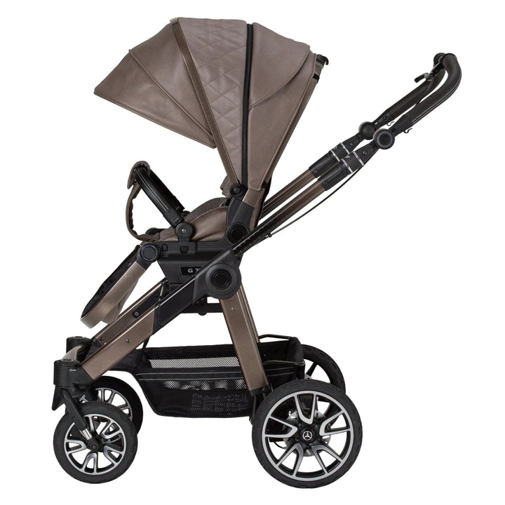 Mercedes Prams & Pushchairs Mercedes All-Terrain GTR Stroller inc. Carrycot - Tartufo