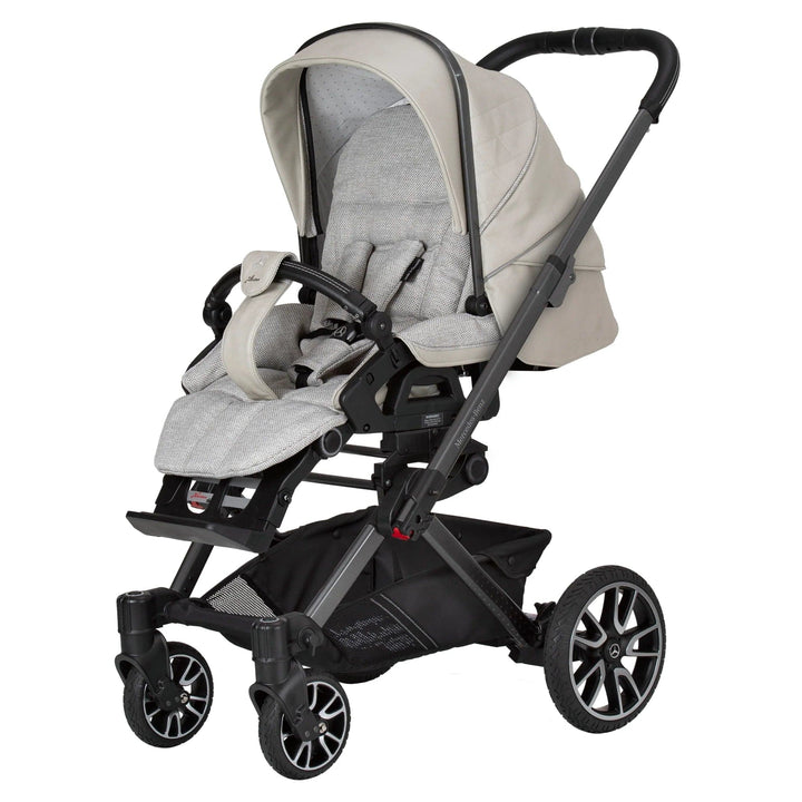 Mercedes Prams & Pushchairs Mercedes Avantgarde GTS Stroller inc. Carrycot - Opalith